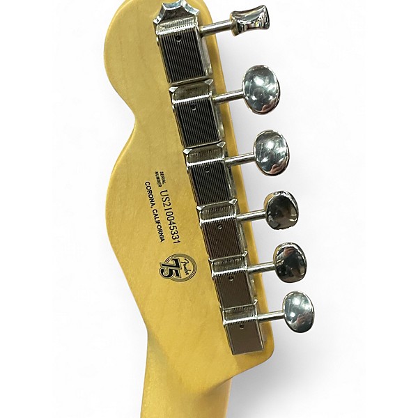 Used Fender American Performer Telecaster Hum Cream Solid Body Electric Guitar