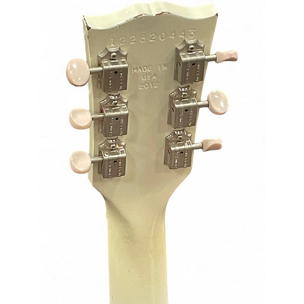 Used Gibson 1957 Reissue Les Paul Junior White Solid Body Electric Guitar