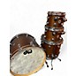 Used DW 4 Piece Collectors Series Chocolate Satin Drum Kit thumbnail