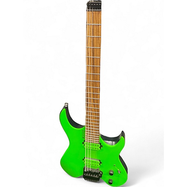 Used Kiesel VADER GREEN Solid Body Electric Guitar