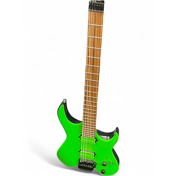 Used Kiesel VADER GREEN Solid Body Electric Guitar