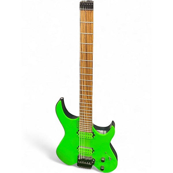 Used Kiesel VADER GREEN Solid Body Electric Guitar