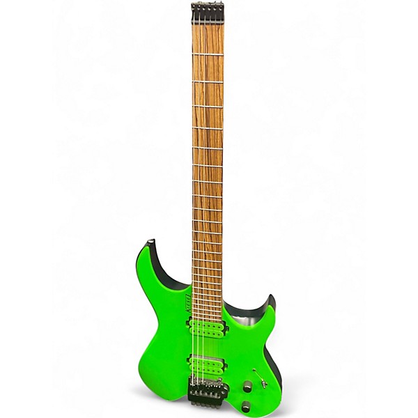 Used Kiesel VADER GREEN Solid Body Electric Guitar