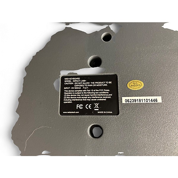 Used Nektar Impact LX88+ MIDI Controller