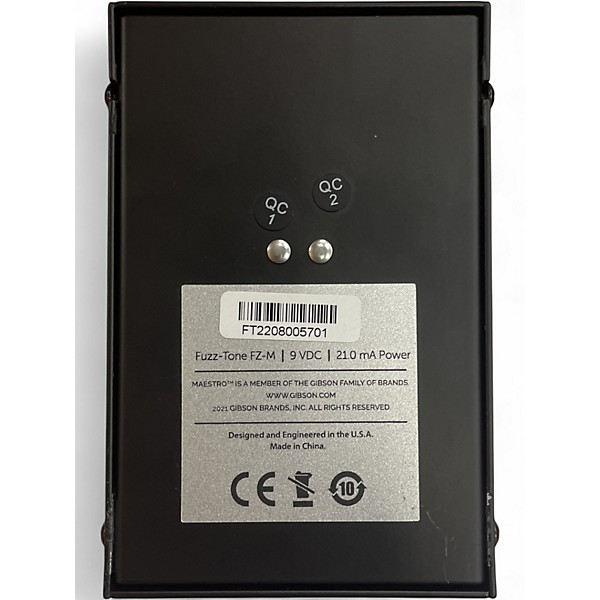 Used Maestro FUZZ-TONE FZ-M Effect Pedal