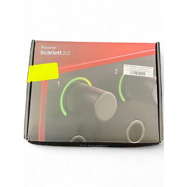 Used Focusrite Scarlett 2i4 Gen 4 Audio Interface