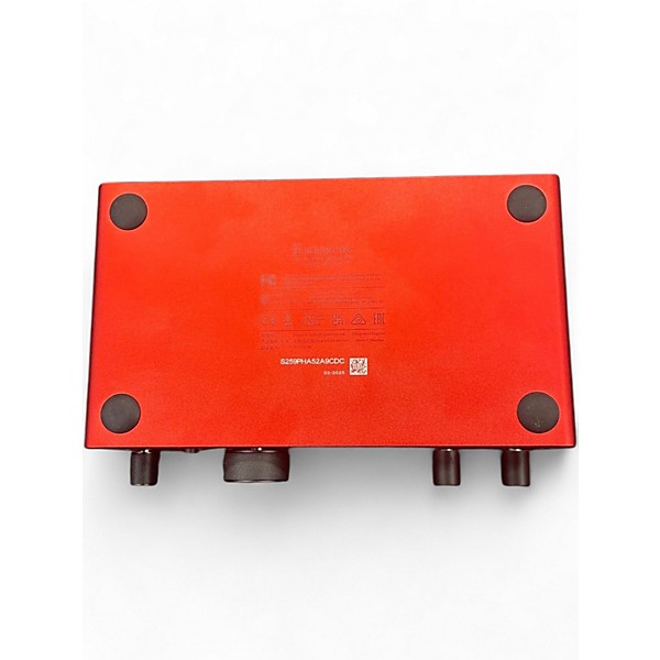 Used Focusrite Scarlett 2i4 Gen 4 Audio Interface