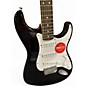 Used Squier Affinity Stratocaster Black Solid Body Electric Guitar