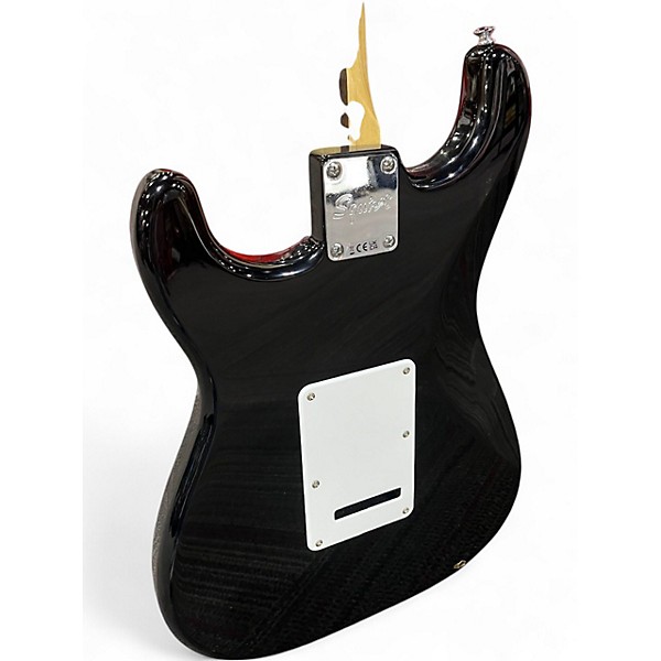 Used Squier Affinity Stratocaster Black Solid Body Electric Guitar