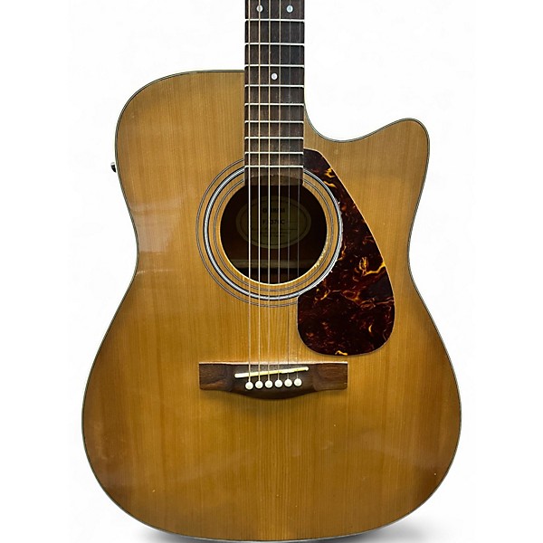 Used Yamaha FX370C Natural Acoustic Electric Guitar