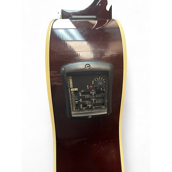 Used Yamaha FX370C Natural Acoustic Electric Guitar