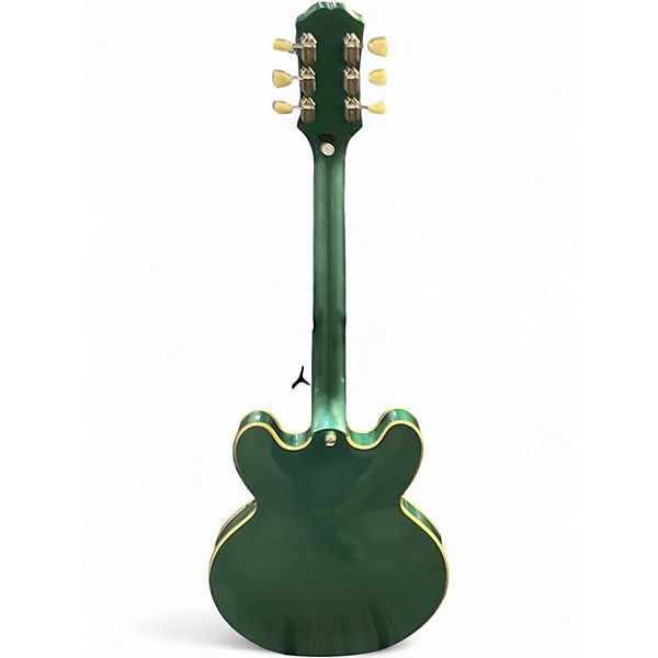Used 2022 Epiphone ES335 Inverness Green Hollow Body Electric Guitar