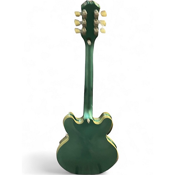 Used 2022 Epiphone ES335 Inverness Green Hollow Body Electric Guitar