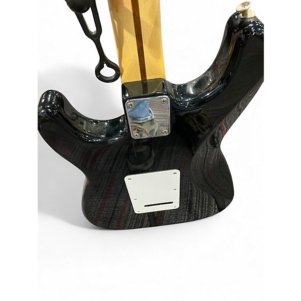 Used Fender Standard Stratocaster Black Solid Body Electric Guitar