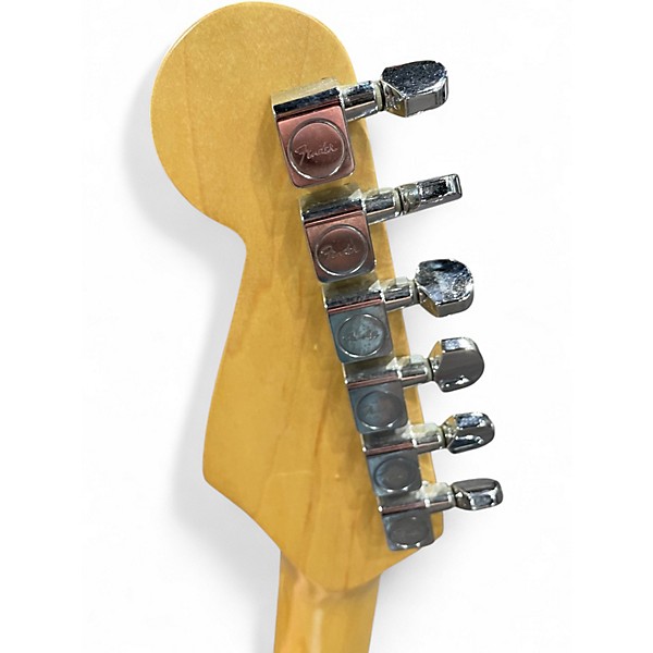 Used Fender Standard Stratocaster Black Solid Body Electric Guitar