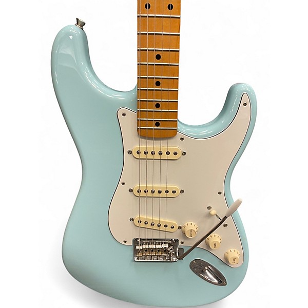 Used Fender Vintera 50s Stratocaster Daphne Blue Solid Body Electric Guitar