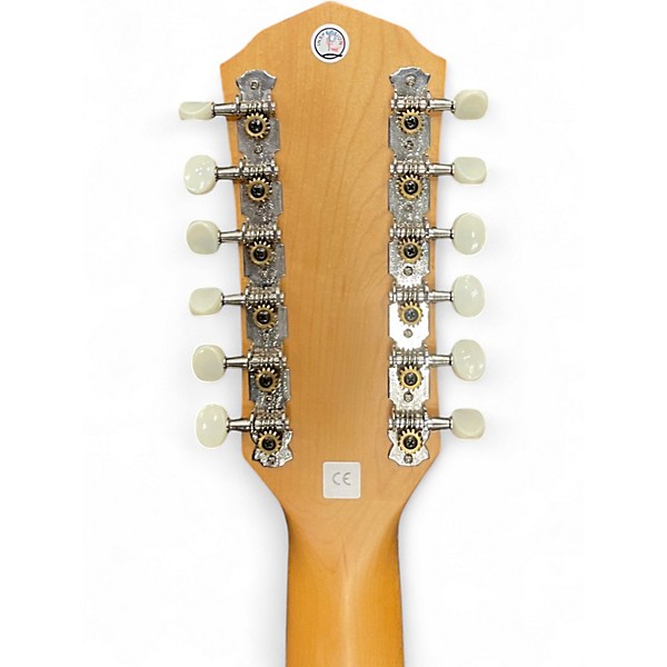 Used Fender Tim Armstrong Hellcat 12 Natural 12 String Acoustic Electric Guitar