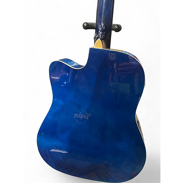 Used Ashthorpe C85 Blue Acoustic Electric Guitar