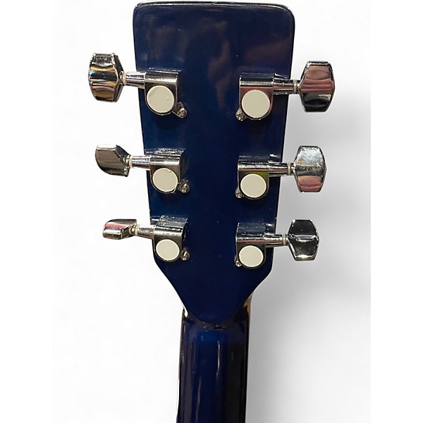 Used Ashthorpe C85 Blue Acoustic Electric Guitar
