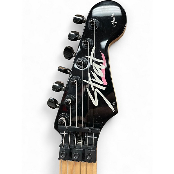 Used Fender HM Heavy Metal Stratocaster Pink Solid Body Electric Guitar