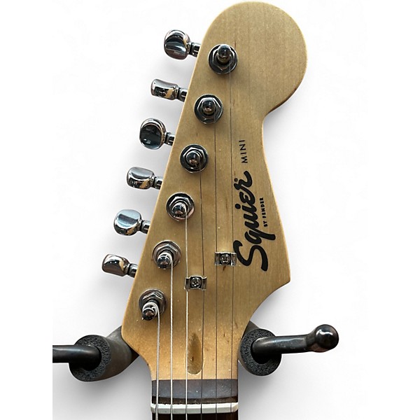 Used Squier Affinity Stratocaster Chrome Red Solid Body Electric Guitar