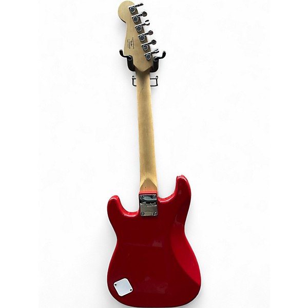 Used Squier Affinity Stratocaster Chrome Red Solid Body Electric Guitar