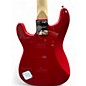 Used Squier Affinity Stratocaster Chrome Red Solid Body Electric Guitar