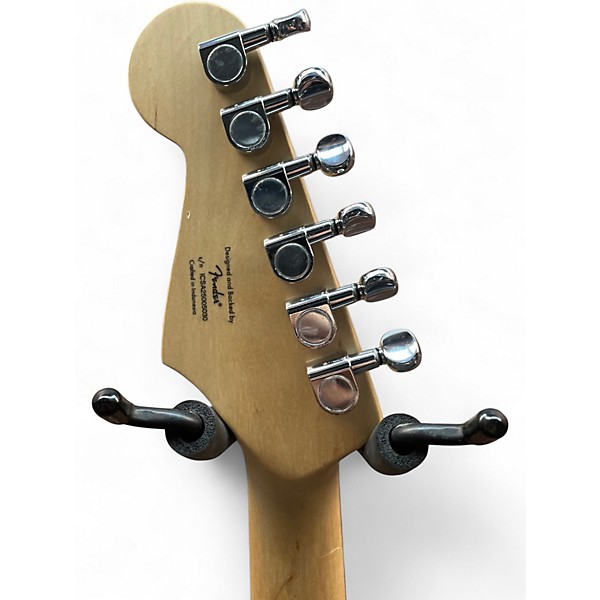 Used Squier Affinity Stratocaster Chrome Red Solid Body Electric Guitar