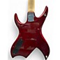 Used B.C. Rich BICH PLATINUM SERIES Chrome Red Solid Body Electric Guitar