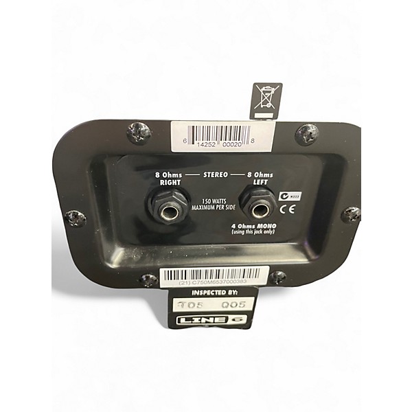 Used Line 6 Spider 412 4x12 Slant Guitar Cabinet