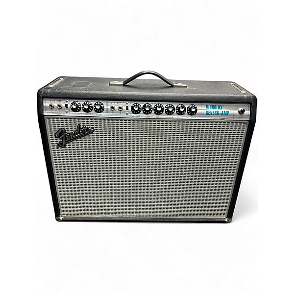 Used Fender 1968 Custom Vibrolux Reverb Tube Guitar Combo Amp