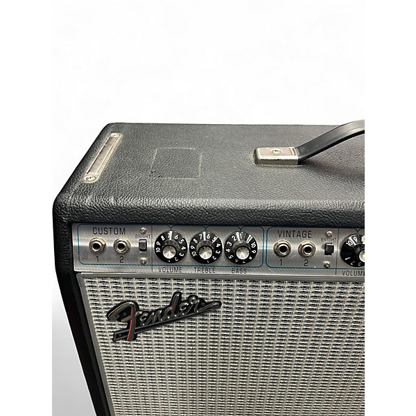Used Fender 1968 Custom Vibrolux Reverb Tube Guitar Combo Amp