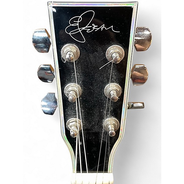 Used Esteban COLLECTOR'S EDITION AMERICAN LEGACY CUTAWAY Black and Silver Acoustic Electric Guitar