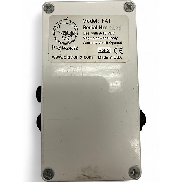 Used Pigtronix Fat Drive Tube Sound Overdrive Effect Pedal