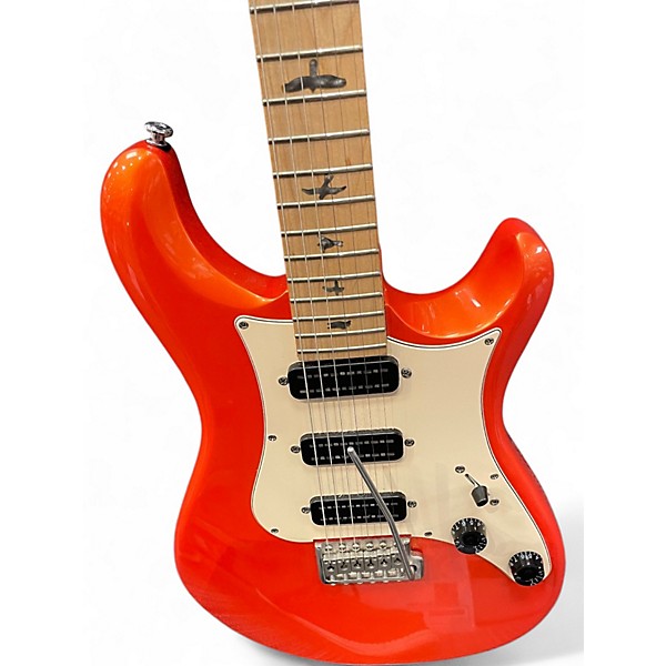 Used PRS NF3 Metallic Orange Solid Body Electric Guitar