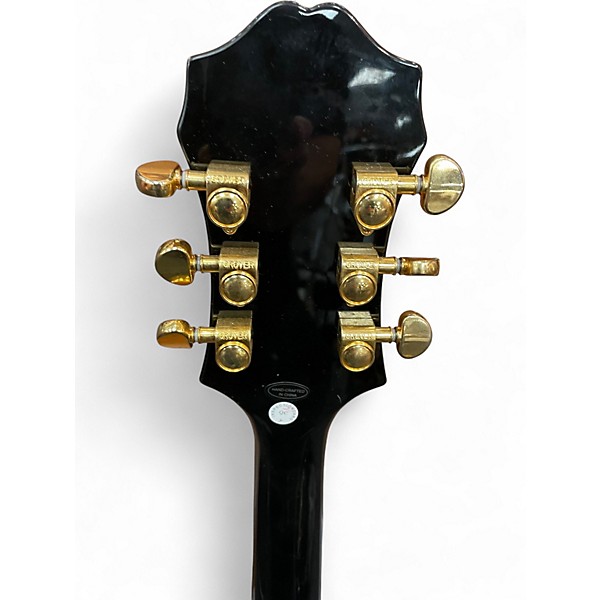 Used Epiphone Sheraton II Ebony Hollow Body Electric Guitar