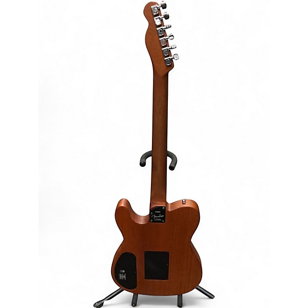 Used Fender American Acoustasonic Telecaster Natural Acoustic Electric Guitar