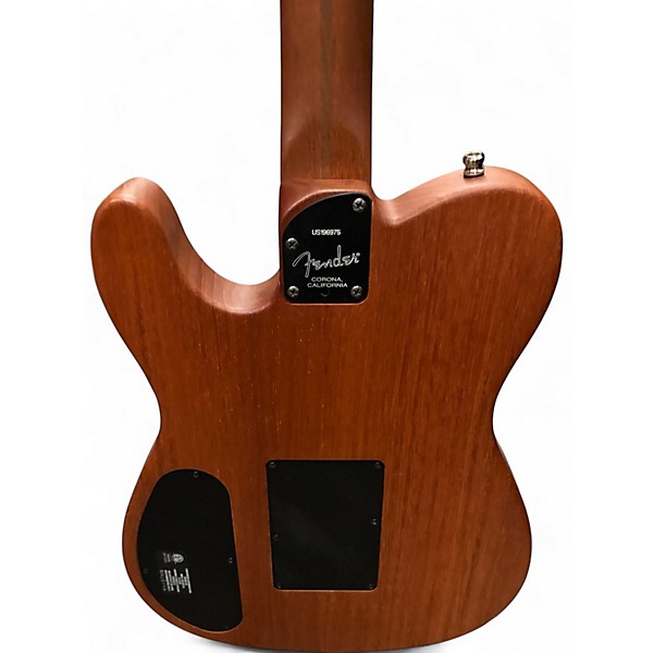 Used Fender American Acoustasonic Telecaster Natural Acoustic Electric Guitar