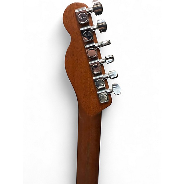 Used Fender American Acoustasonic Telecaster Natural Acoustic Electric Guitar