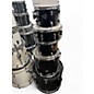 Used Ludwig 5 Piece Accent Black Drum Kit thumbnail