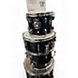 Used Ludwig 5 Piece Accent Black Drum Kit