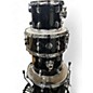 Used Ludwig 5 Piece Accent Black Drum Kit