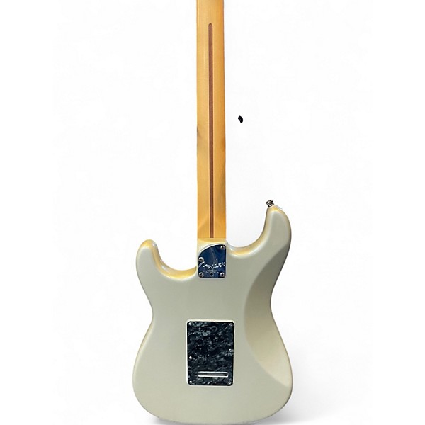 Used 2004 Fender American Deluxe Stratocaster Chrome Silver Solid Body Electric Guitar