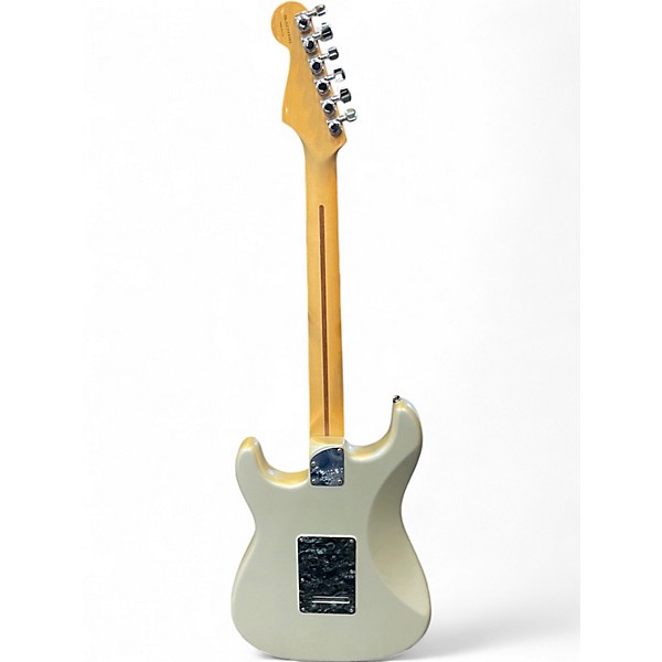 Used 2004 Fender American Deluxe Stratocaster Chrome Silver Solid Body Electric Guitar