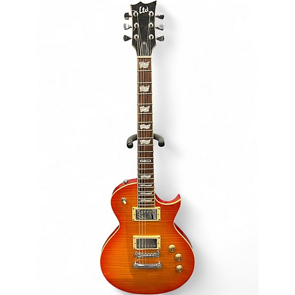 Used ESP LTD EC256 Cherry Sunburst Solid Body Electric Guitar