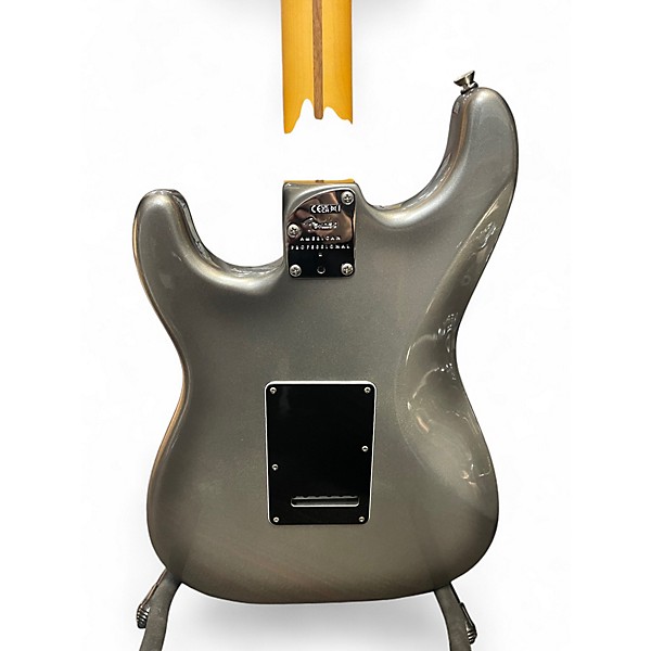 Used Fender American Professional II Stratocaster Mercury Solid Body Electric Guitar