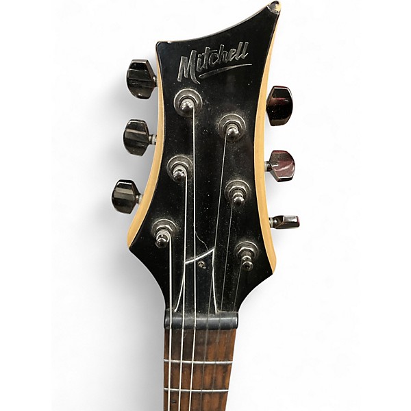 Used Mitchell MD150 Black Solid Body Electric Guitar