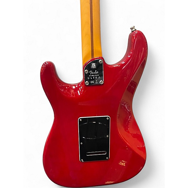 Used 2022 Fender American Ultra Stratocaster HSS umburst Solid Body Electric Guitar