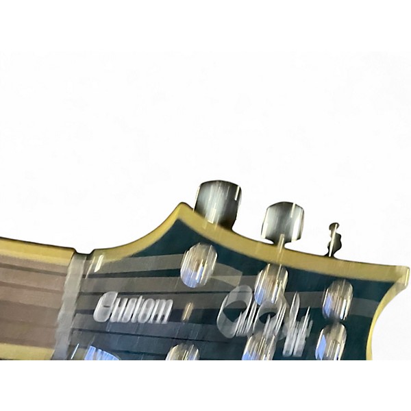 Used PRS SE Custom 24 Lake Blue Midnight Solid Body Electric Guitar