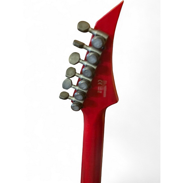 Used Solar Guitars V1.6 Chrome Red Solid Body Electric Guitar